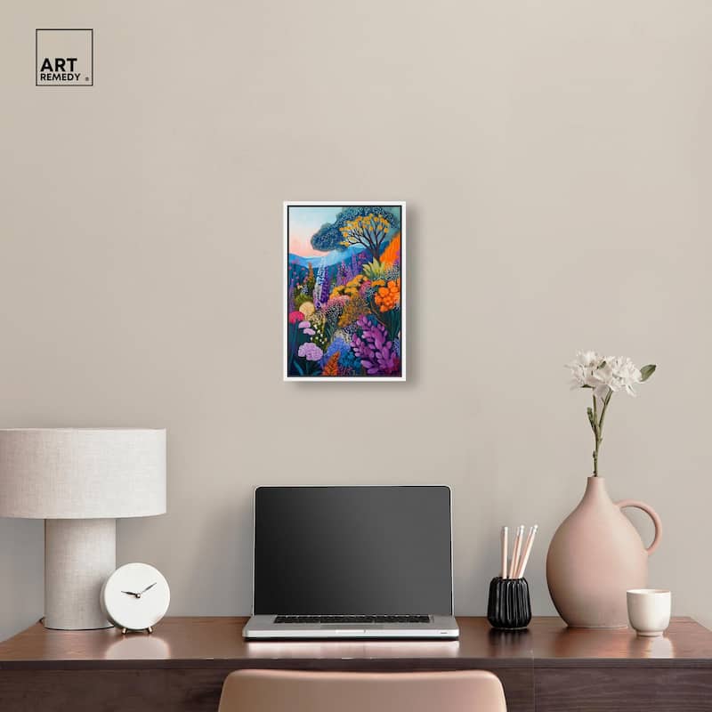 Solara's Bloom Canvas by Art Remedy