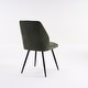 preview thumbnail 22 of 47, Set of 2 Modern Dining Chairs, Armless Upholstered Side Chairs