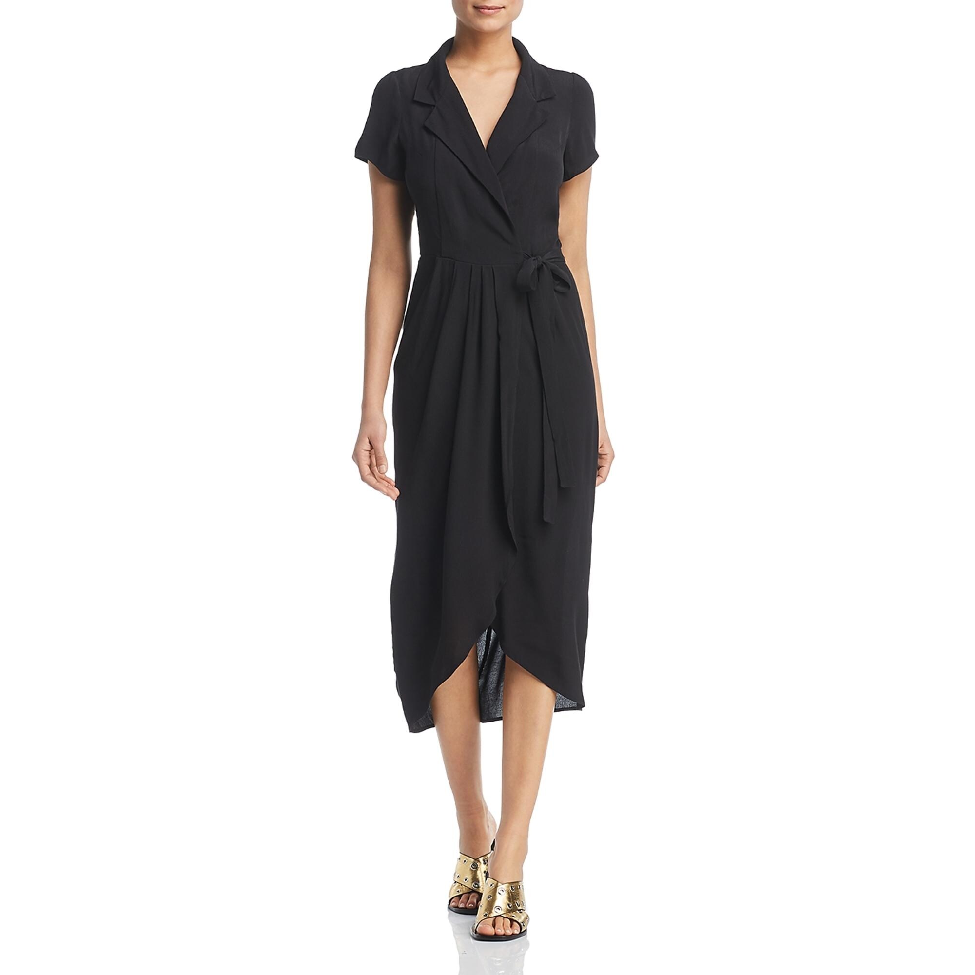 yumi wrap dress