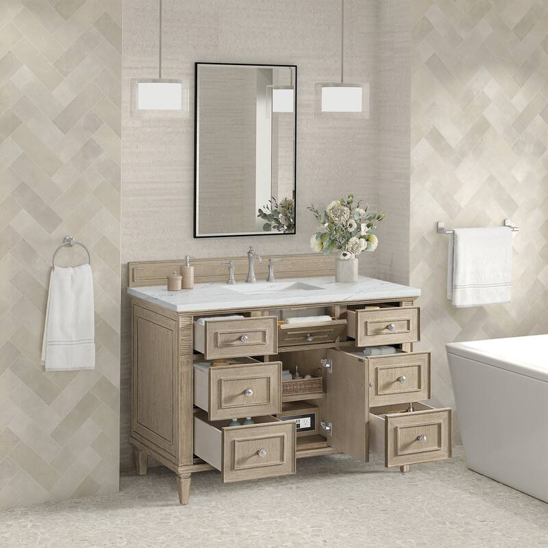 James Martin Vanities 424-V48-3ENC Lorelai 48" Single Basin Wood