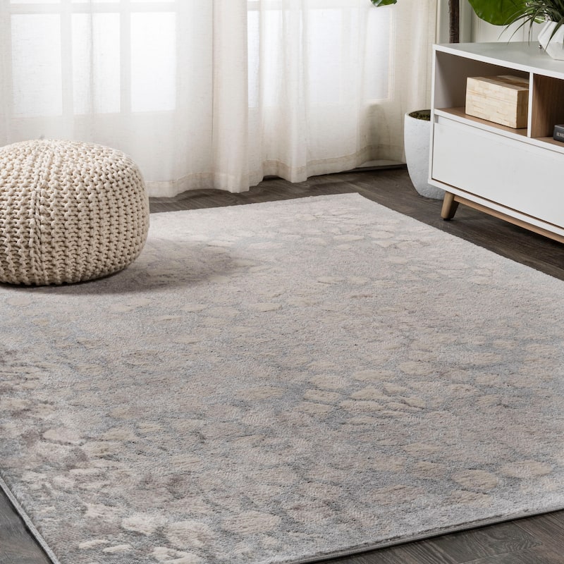 JONATHAN Y Scala Ornate Geometric Tile Area Rug