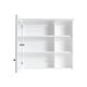preview thumbnail 52 of 95, Modern Surface Mount Solid Wood Framed Medicine Cabinet With Mirror and Shelves