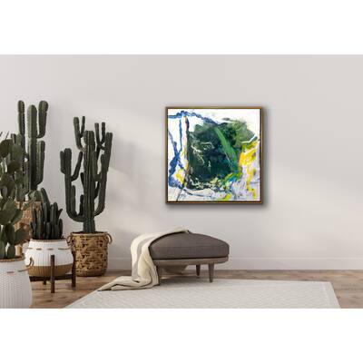 John Beard Collection's "Pyrite" on Giclee Canvas Hand Embellished Art