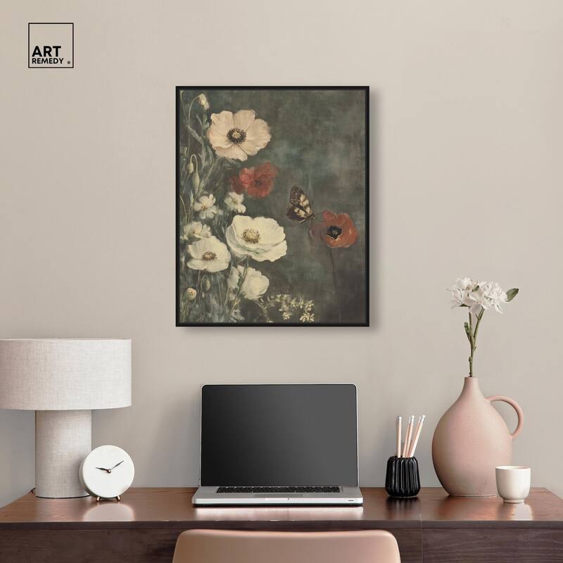 Vintage Botanicals I Canvas by Art Remedy