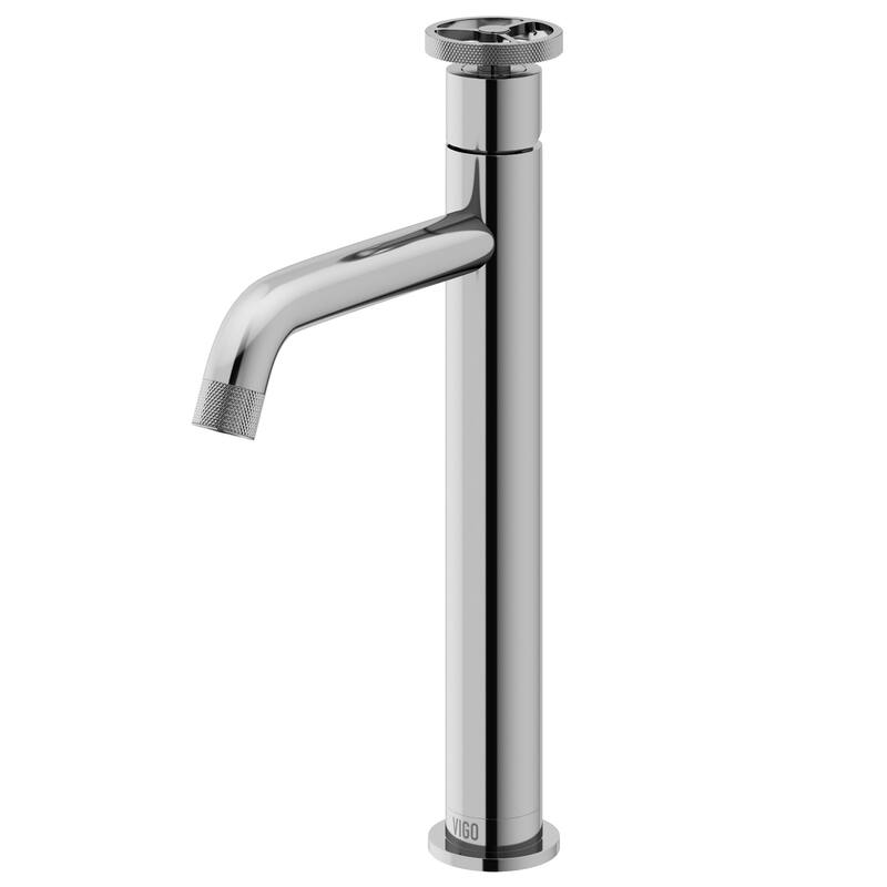 VIGO Cass 12" H Single Handle Single Hole Bathroom Vessel Faucet