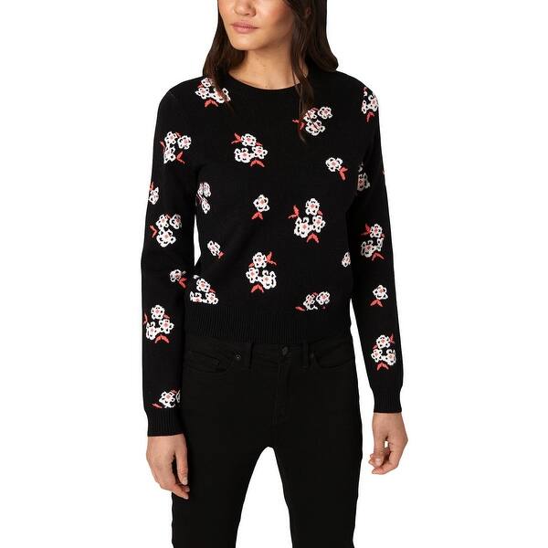 Shop Juicy Couture Black Label Womens Pullover Sweater Floral