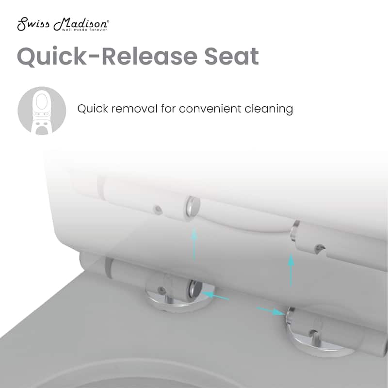 Carre One-Piece Square Toilet Dual-Flush In Matte Grey1.1/1.6 Gpf - 25.79" x 14.96" x 29.92"