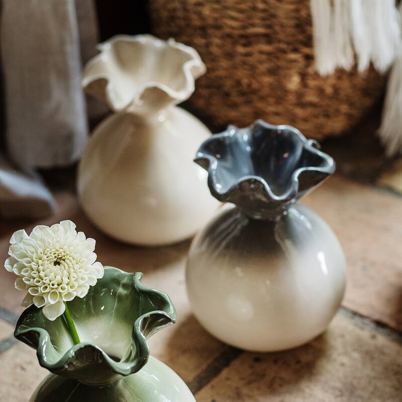 Casa Gray Bud Vase