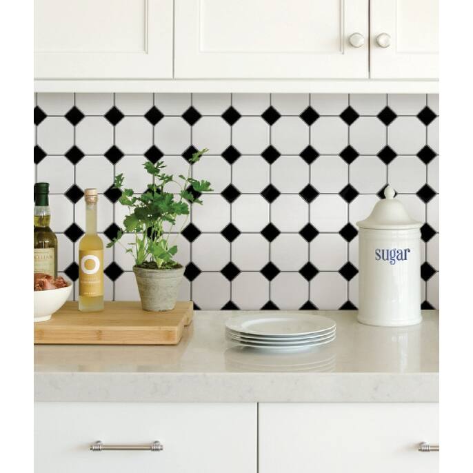 WallPops Tetra Peel & Stick Backsplash Tiles