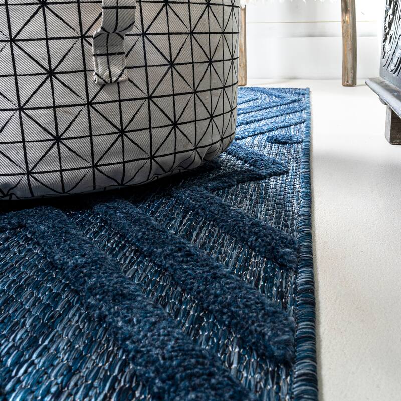 JONATHAN Y Salines Moroccan Diamond Indoor/Outdoor Area Rug