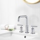 preview thumbnail 2 of 34, Vanityfair 8" Widespread Double Handles Bathroom Sink Faucet with Drain Assembly