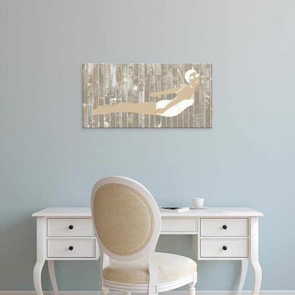Easy Art Prints June Erica Vess's 'Vintage Diver III' Premium Canvas Art