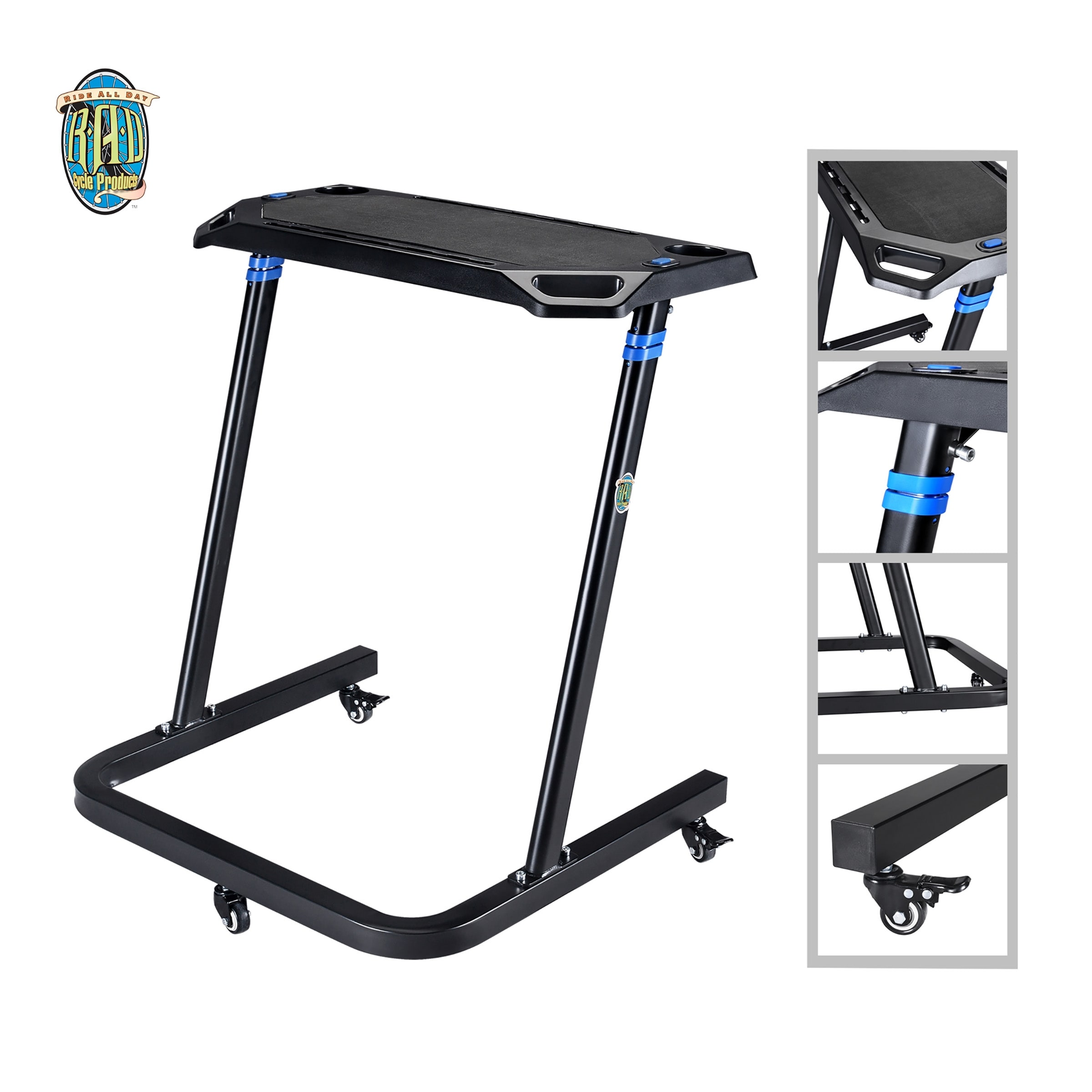 RAD Cycle Products Adjustable Bike Trainer Fitness Desk Portable Workstation Standing Desk