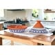 preview thumbnail 5 of 21, Kamsah Bohemian Supreme Medium Tagine - Handcrafted Ceramic Pot