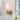 1-Light Modern Wall Sconce with Ribbed Glass Shade