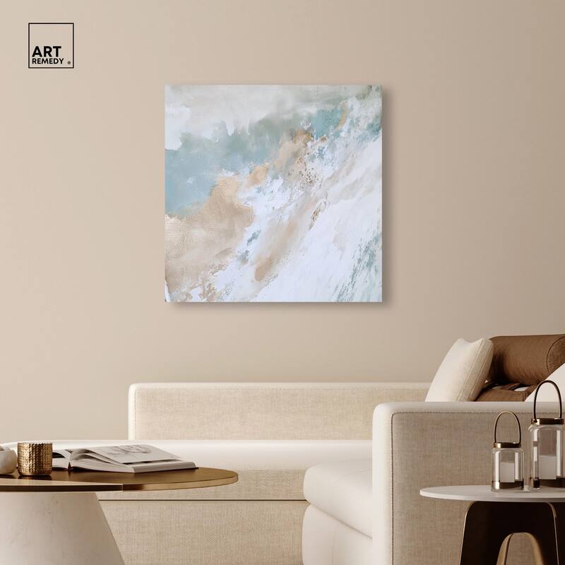 Sandy Mirage Canvas by Art Remedy, Gallery Wrapped