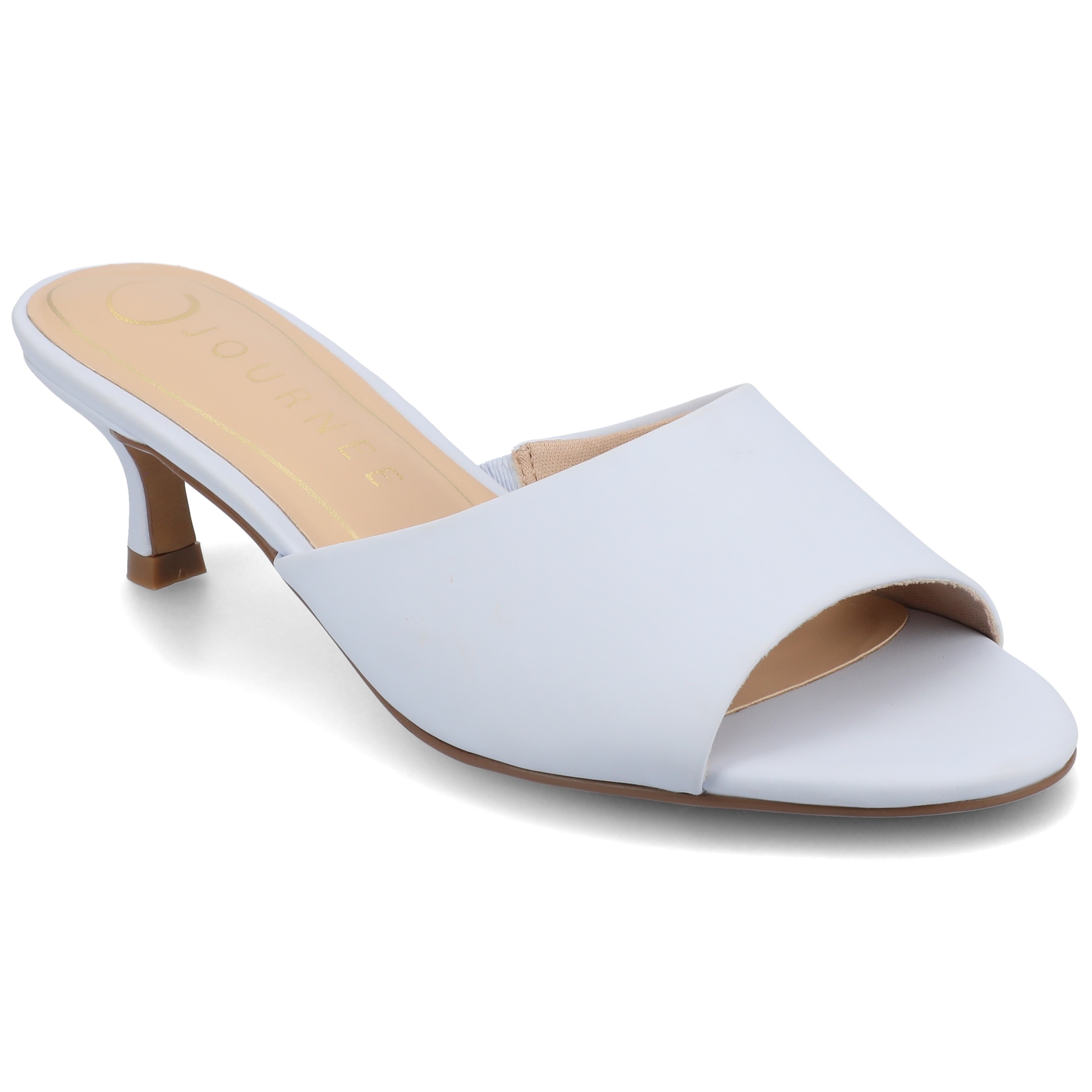 Journee Women's Jeylah Dress Sandals - Patent/Black - 7.5