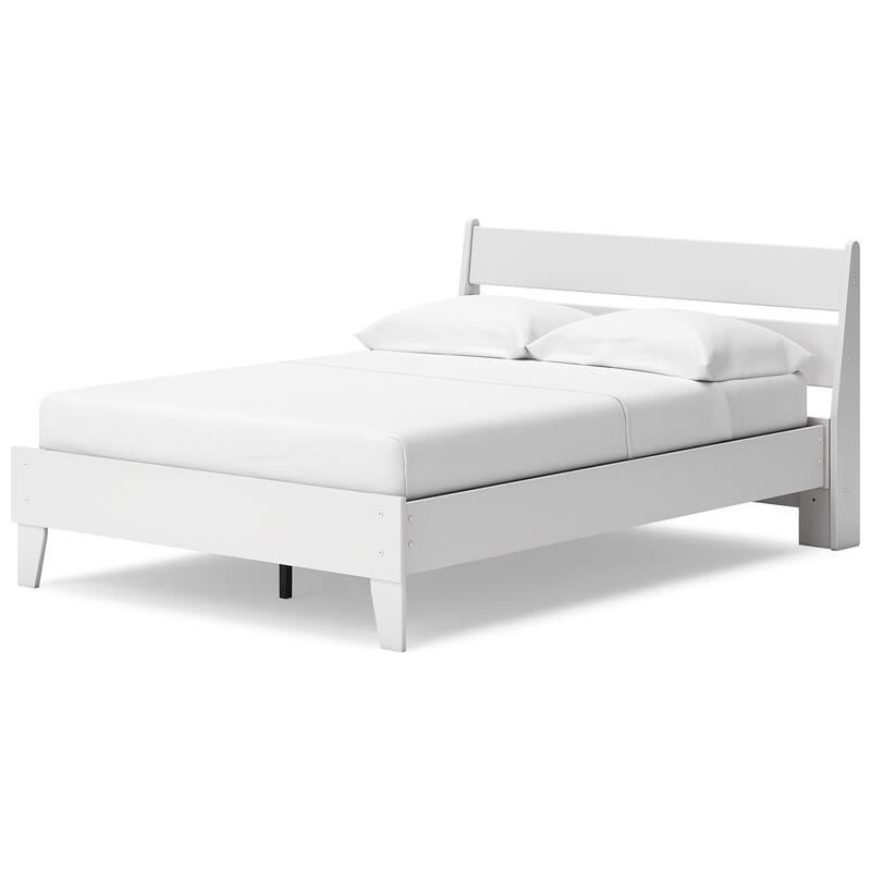 Signature Design by Ashley Socalle White Panel Platform Bed