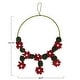 preview thumbnail 3 of 1, Handmade Wool Felt Flower Wreath