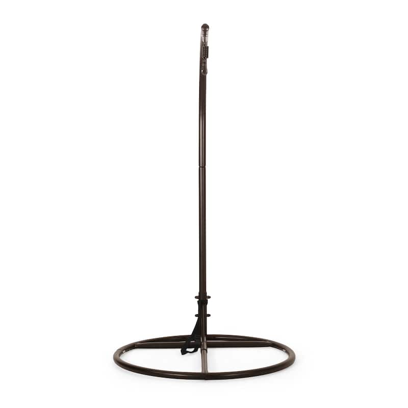 Christopher Knight Home Briggs Indoor/Outdoor Hanging Chair Stand Only