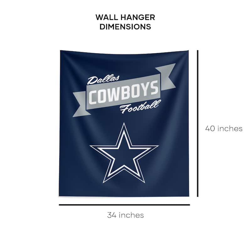 NFL Dallas Cowboys Premium Wall Hanging - 34"x40"