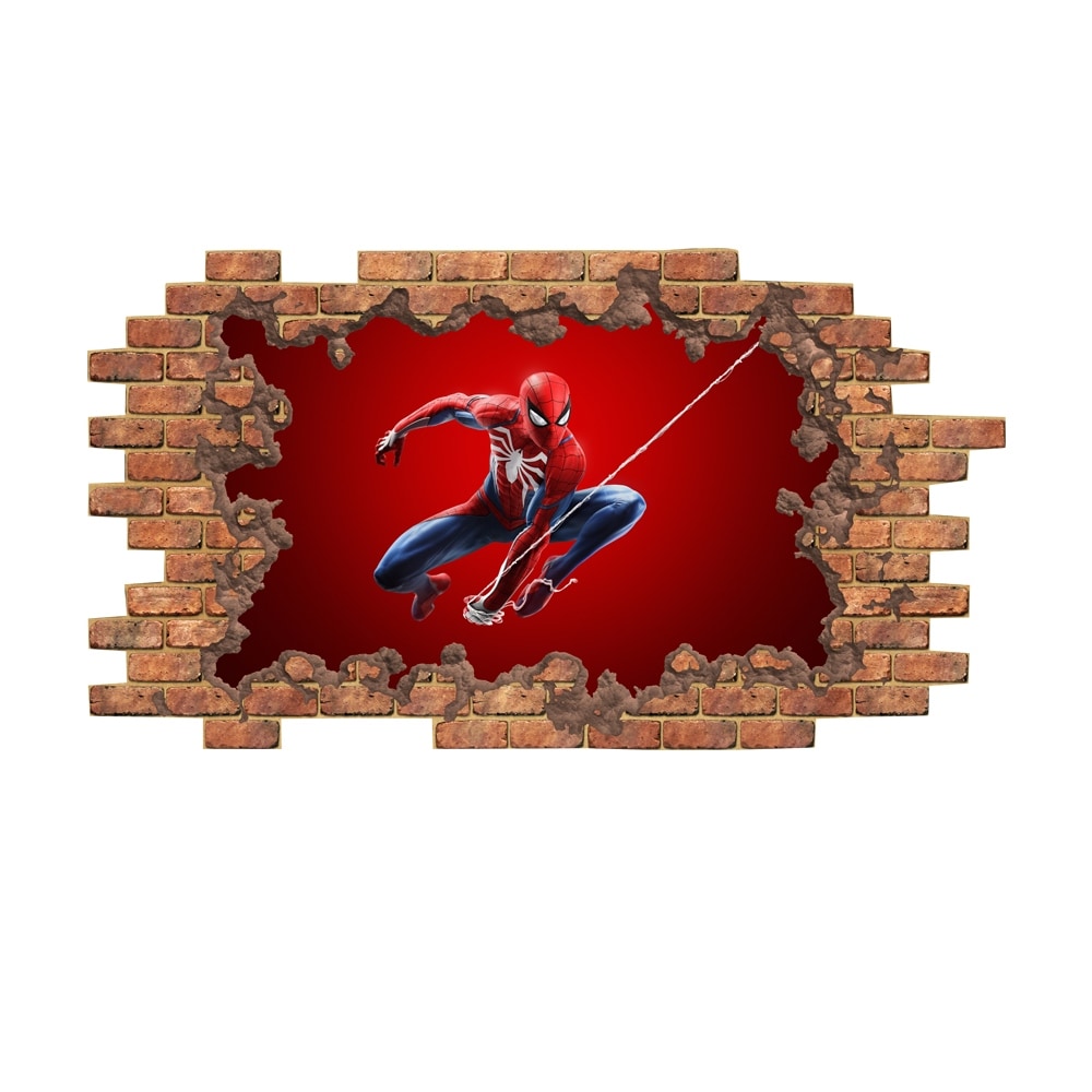 Spider Man Homecoming Wall Sticker Decal Home Art Mural Marvel Super Hero WC14