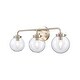 preview thumbnail 15 of 35, Fairbanks 22.75'' Wide 3-Light Vanity Light