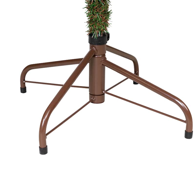 Medium Two-Tone Warsaw Twig Artificial Christmas Tree - 6' - Unlit - 6 Foot