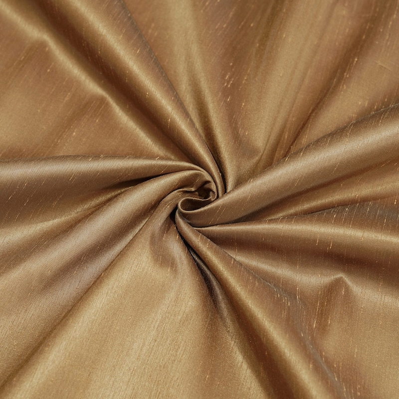 Exclusive Fabrics Textured Dupioni Faux Silk 84-inch Grommet Blackout Grommet Curtain (1 Panel) - 50 x 84