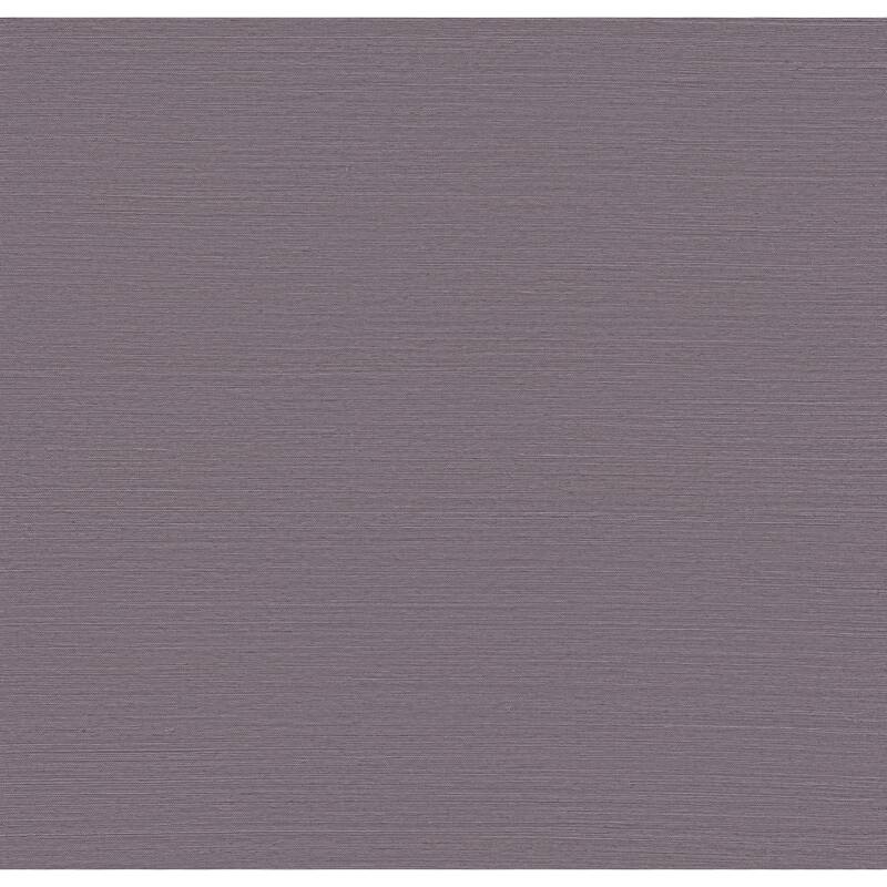 A-Street Prints Weici Lavender Sisal Grasscloth Wallpaper