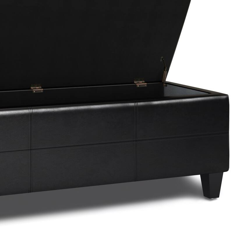 Modern Storage Ottoman Bench for Living Room