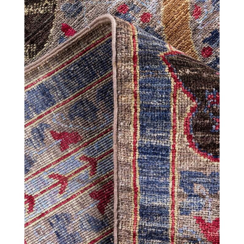 Overdyed, One-of-a-Kind Hand-Knotted Area Rug - Beige - 5' 0" x 7' 7"