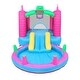 preview thumbnail 5 of 13, Inflatable Bounce House, Climbing Wall, Large Jumping Area, Ideal Kids Jumper - One Size