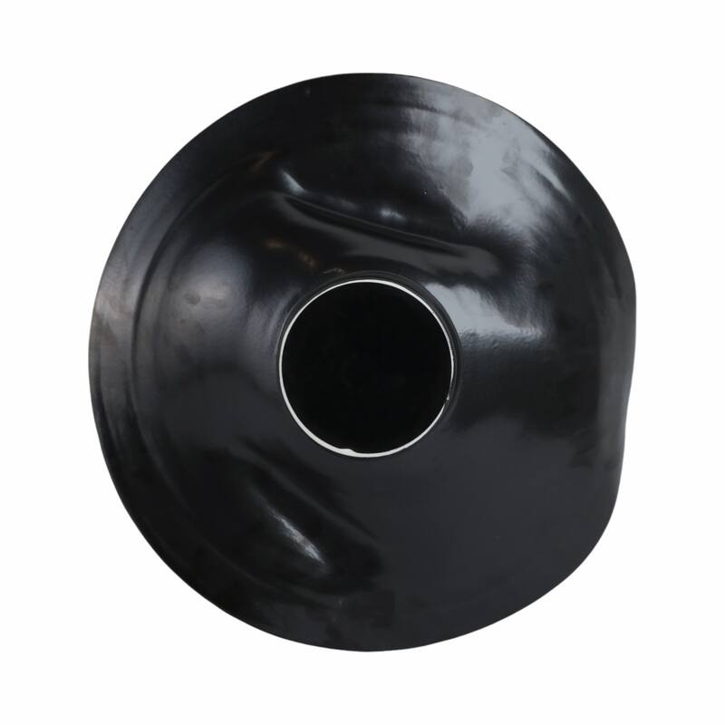 Decorative Ceramic Pebble Inspired Pattern Bowl - Black