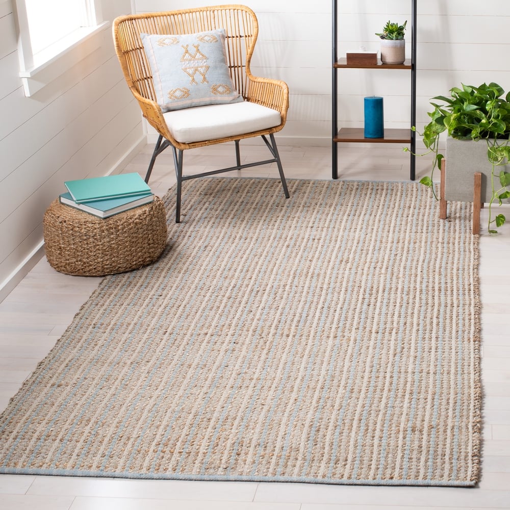 SAFAVIEH Handmade Cape Cod Imke Coastal Jute Rug