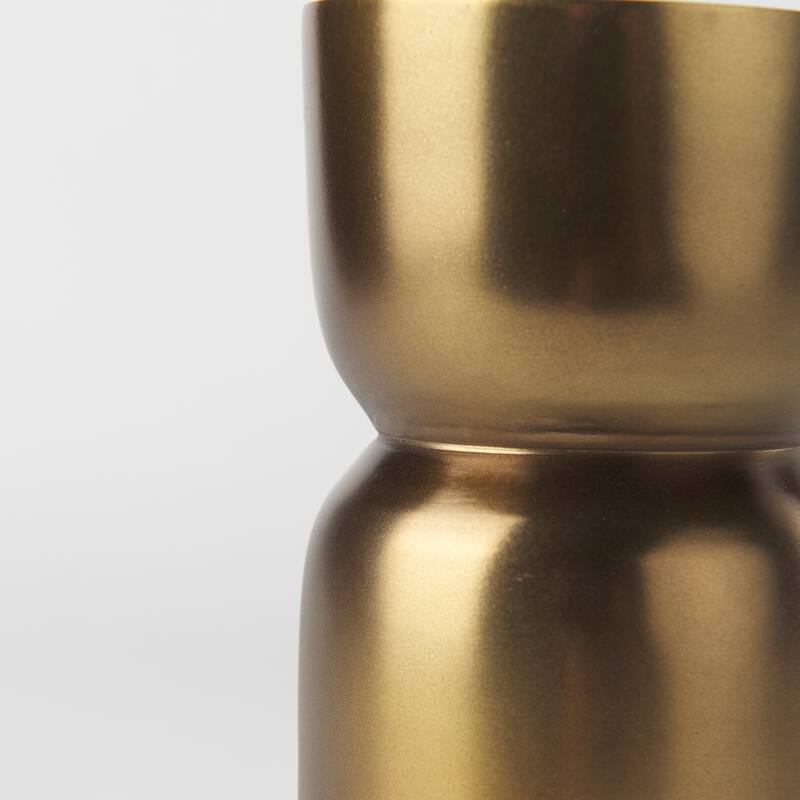 Malta Aluminum Candle Holder Large