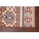 preview thumbnail 11 of 17, Geometric Kazak Oriental Hallway Runner Rug Wool Hand-knotted Carpet - 2'9" x 9'7"