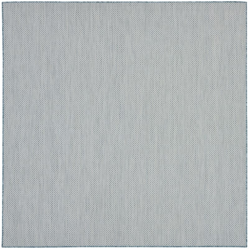 HomeRoots Contemporary Square Outdoor Rug - 8' Square