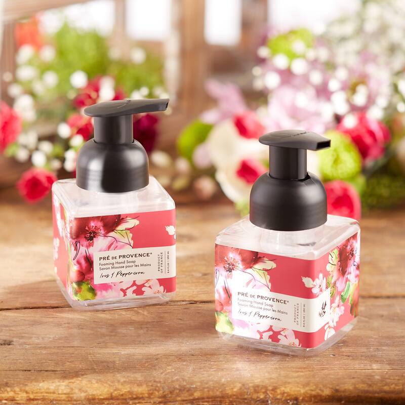 Pre de Provence Le Jardin - Foaming Soap 250Ml - Iris & Peppercorn