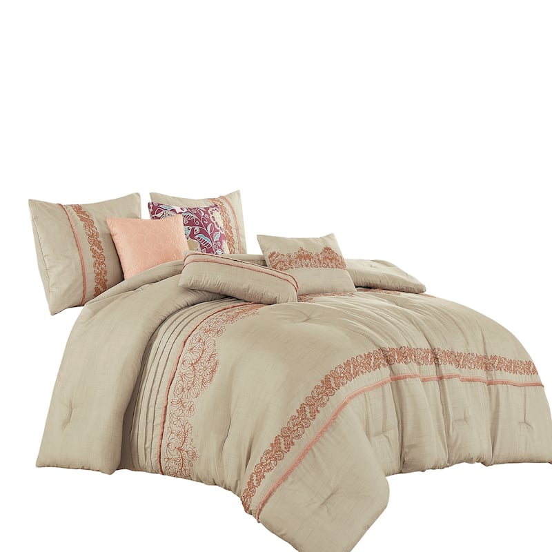 Ketifa Luxury 7 Piece Comforter set