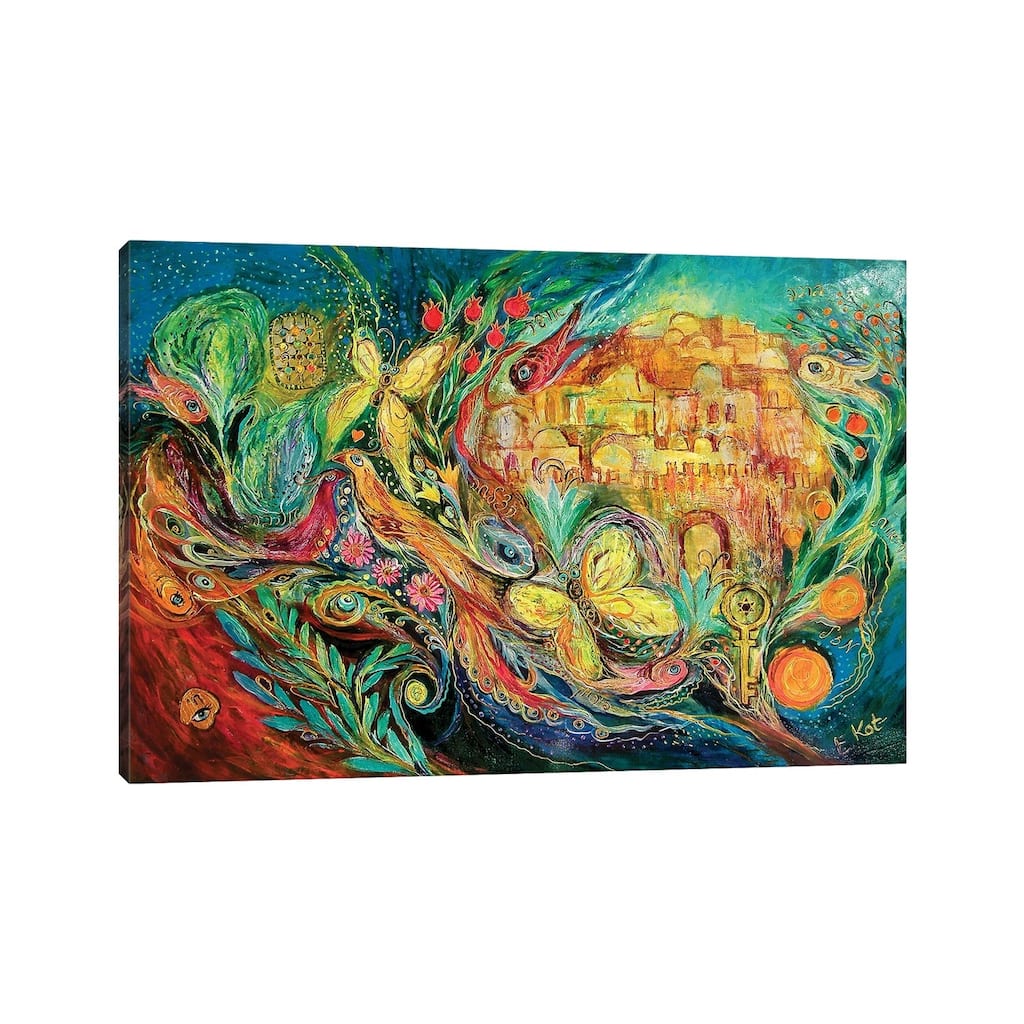 iCanvas "The Key Jerusalem" by Elena Kotliarker Canvas Print