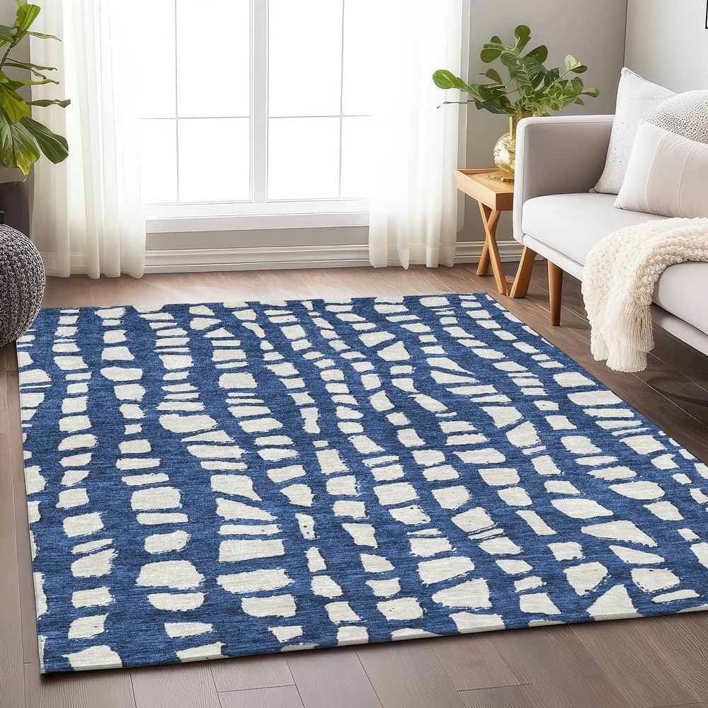 Premium Washable Super Soft Contemporary Cobble Mayfield Rug