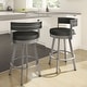 preview thumbnail 72 of 102, Amisco Browser Swivel Bar Stool