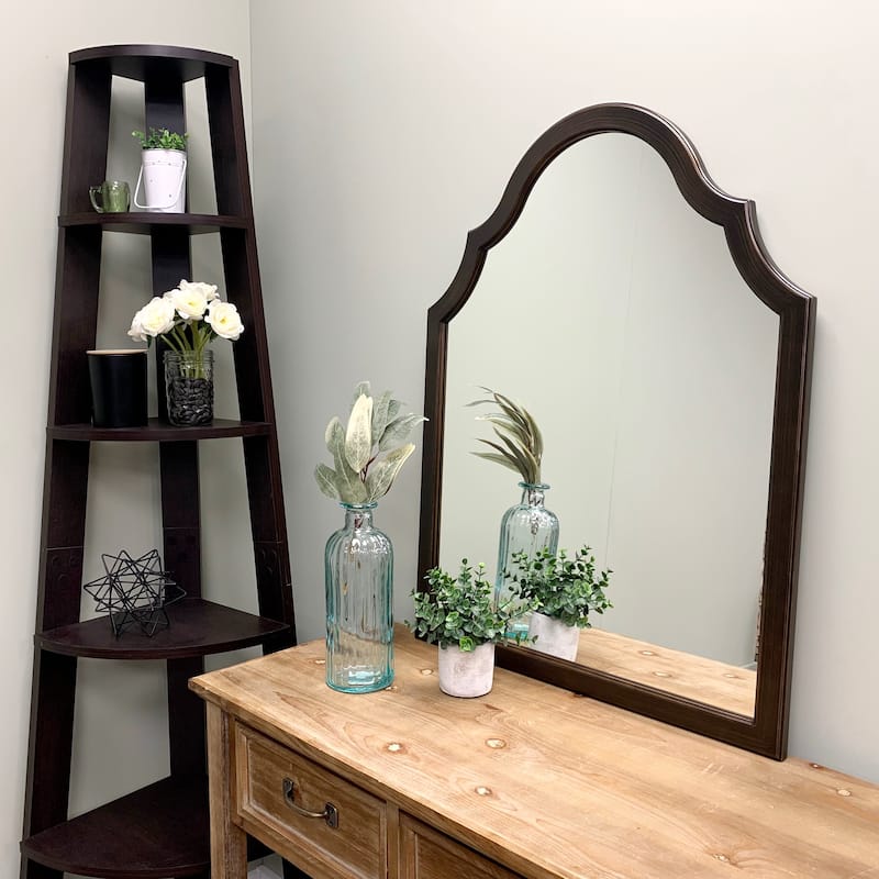 Mifflin Framed Vanity Mirror - Peaks Cathedral - 24.4x32.4