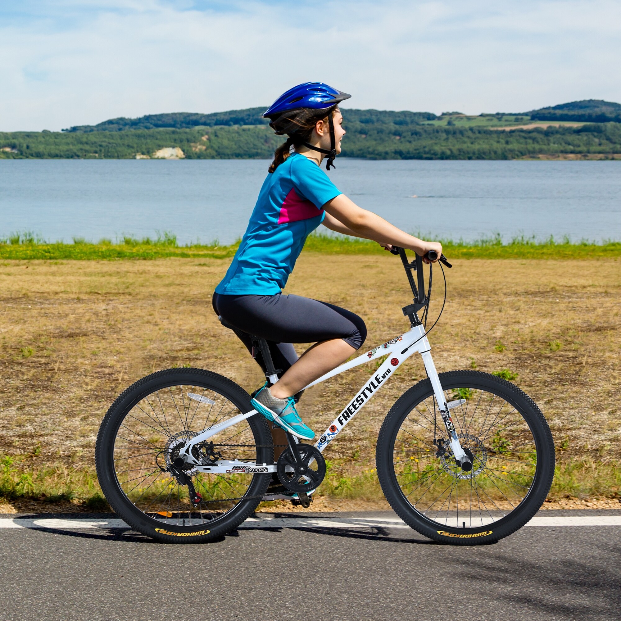 Kids Mountain Bike Double Disc Brakes Children s Bicycle Purple Bed Bath Beyond 41145004