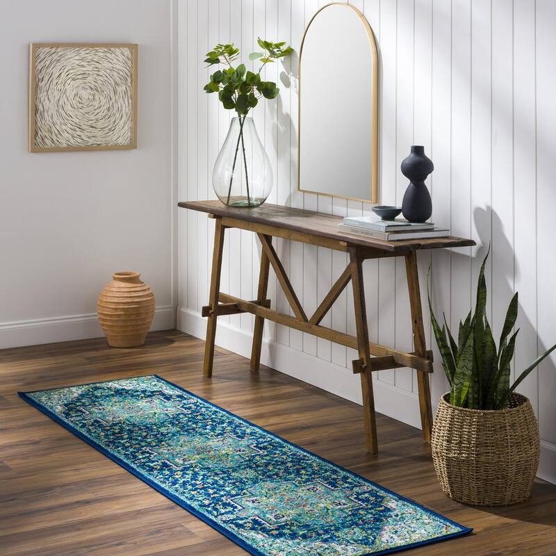 Livabliss Paramount Updated Traditional Medallion Area Rug