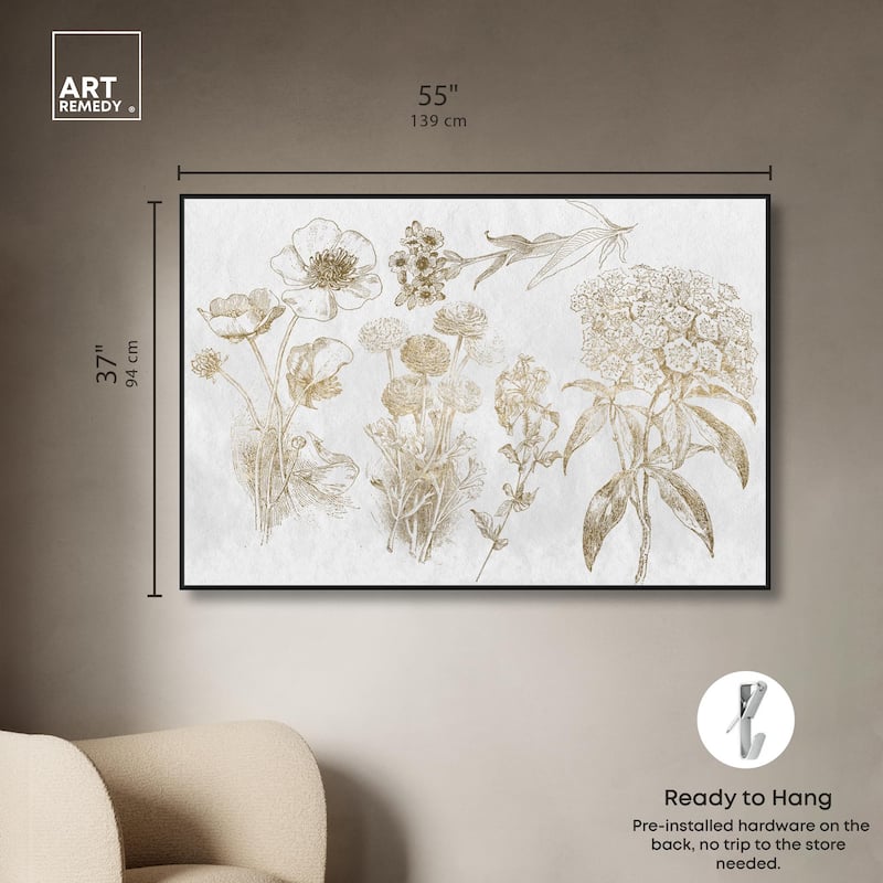 Floral Selection Canvas by Art Remedy