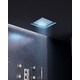 preview thumbnail 33 of 44, EVERSTEIN LED Thermostatic Shower Faucet System 12" Rainfall Shower Head with 3 Way Valve and 6 Body Jets