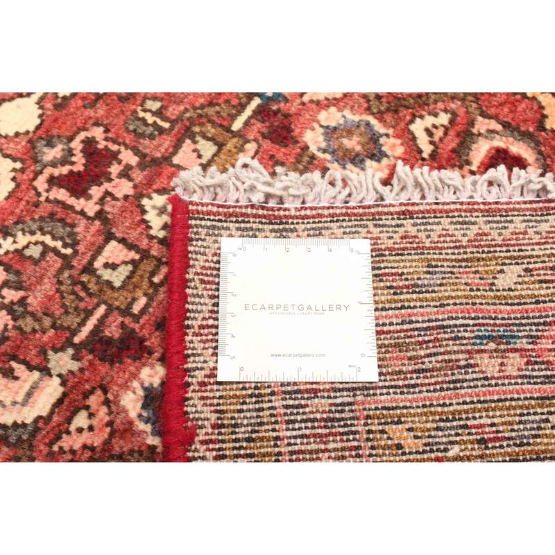 ECARPETGALLERY Hand-knotted Andelz Red Wool Rug - 3'7 x 5'3