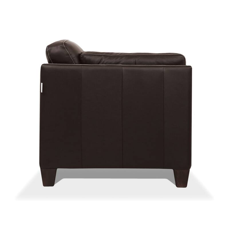 Lovitz Loose Back Sloped Chair with Pillow